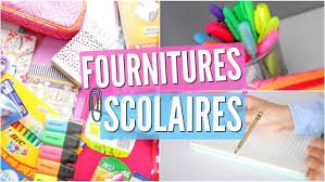 Liste des fournitures scolaires 2024-2025